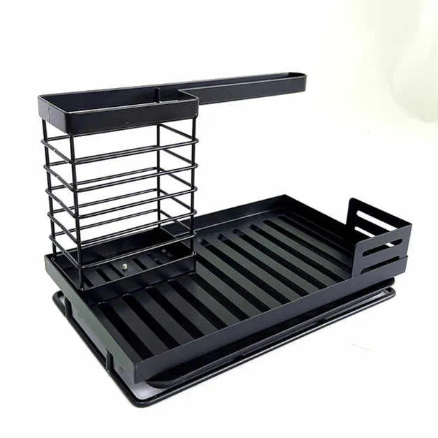 لحوض المطبخ وحامل الصابون مع صينية ,For kitchen sink and soap holder with tray