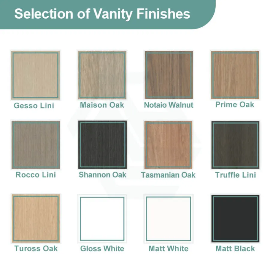 4-Door 1500/1800mm Freestanding Bathroom Legs Vanity Double Multi-Colour Cabinet Only