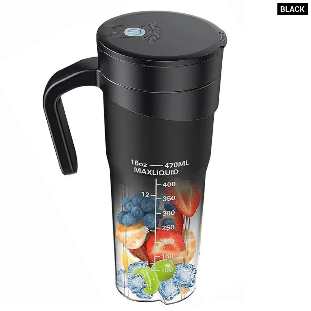 6 Blade Rechargeable Portable Juicer for Shakes and Smoothies