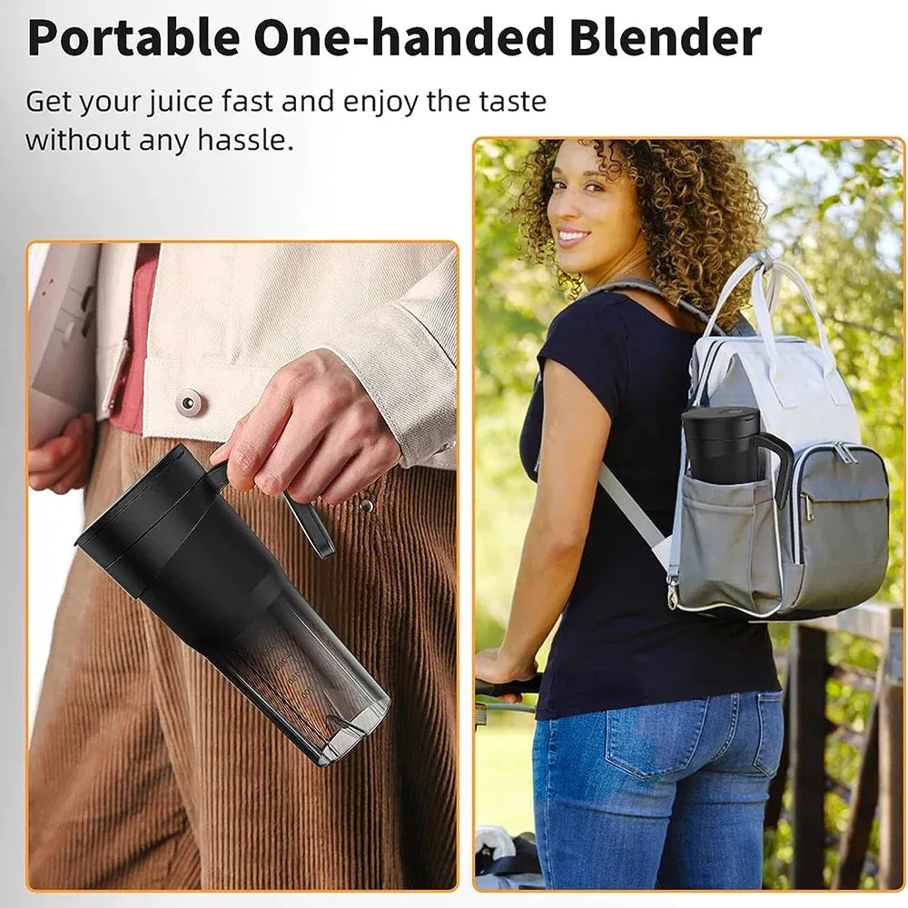 6 Blade Rechargeable Portable Juicer for Shakes and Smoothies