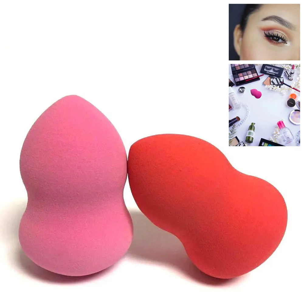 6 Pc Lot Blender Face Puff Makeup Sponge for Flawless Blending Contouring