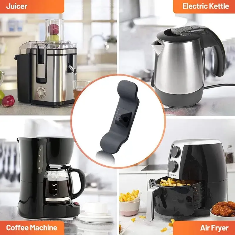 6 Pcs Cord Wrapper Kitchen Storage Wire Organizer Clip Holder Self Adhesive Coffee Machine Kitchen Appliances Winder