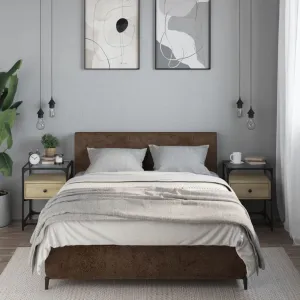 Bedside Cabinets 2 pcs Sonoma Oak 40x40x55 cm Engineered Wood