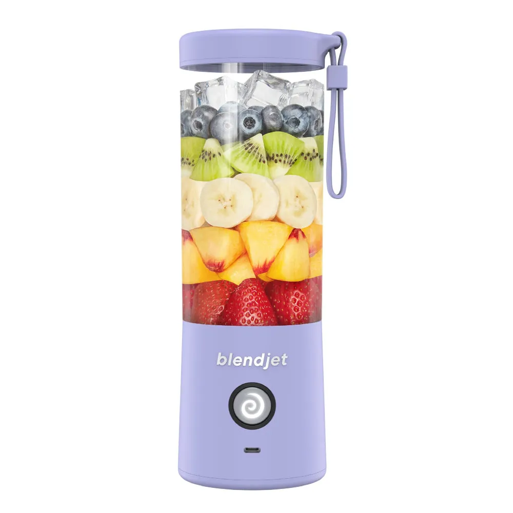BLENDJET V2 Portable Blender - World's Most Powerful Compact 16Oz BPA Free Blender - Lavender