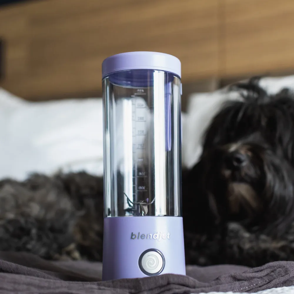 BLENDJET V2 Portable Blender - World's Most Powerful Compact 16Oz BPA Free Blender - Lavender