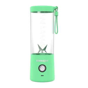 BLENDJET V2 Portable Blender - World's Most Powerful Compact 16Oz BPA Free Blender - Seafoam