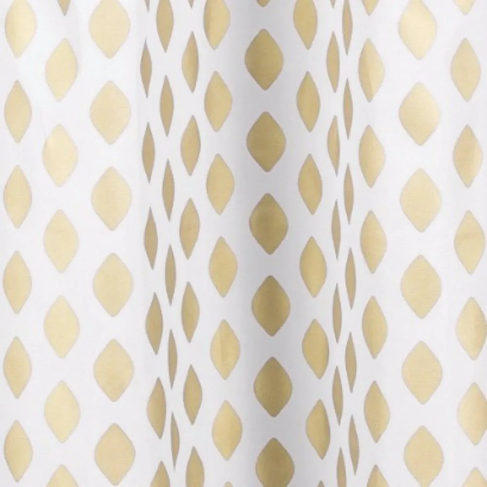 Diamond Fabric Shower Curtain