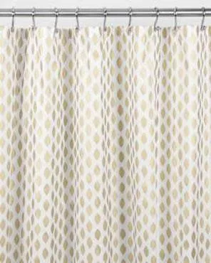 Diamond Fabric Shower Curtain