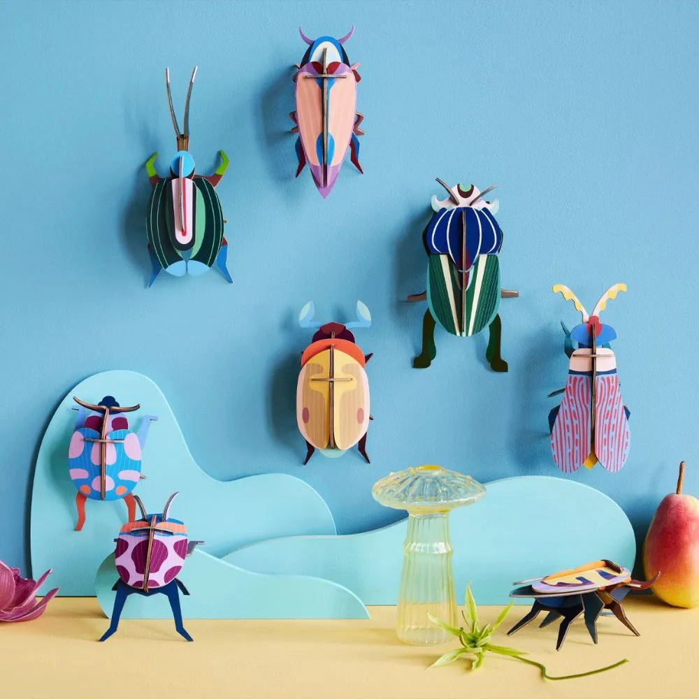 DIY 3D Wall Decoration - Coccinelle Couple, small