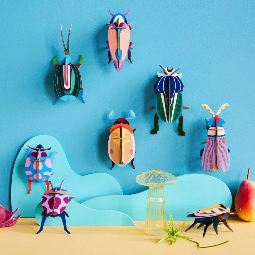 DIY 3D  Wall Decoration-  Mimela Scarab Beetle