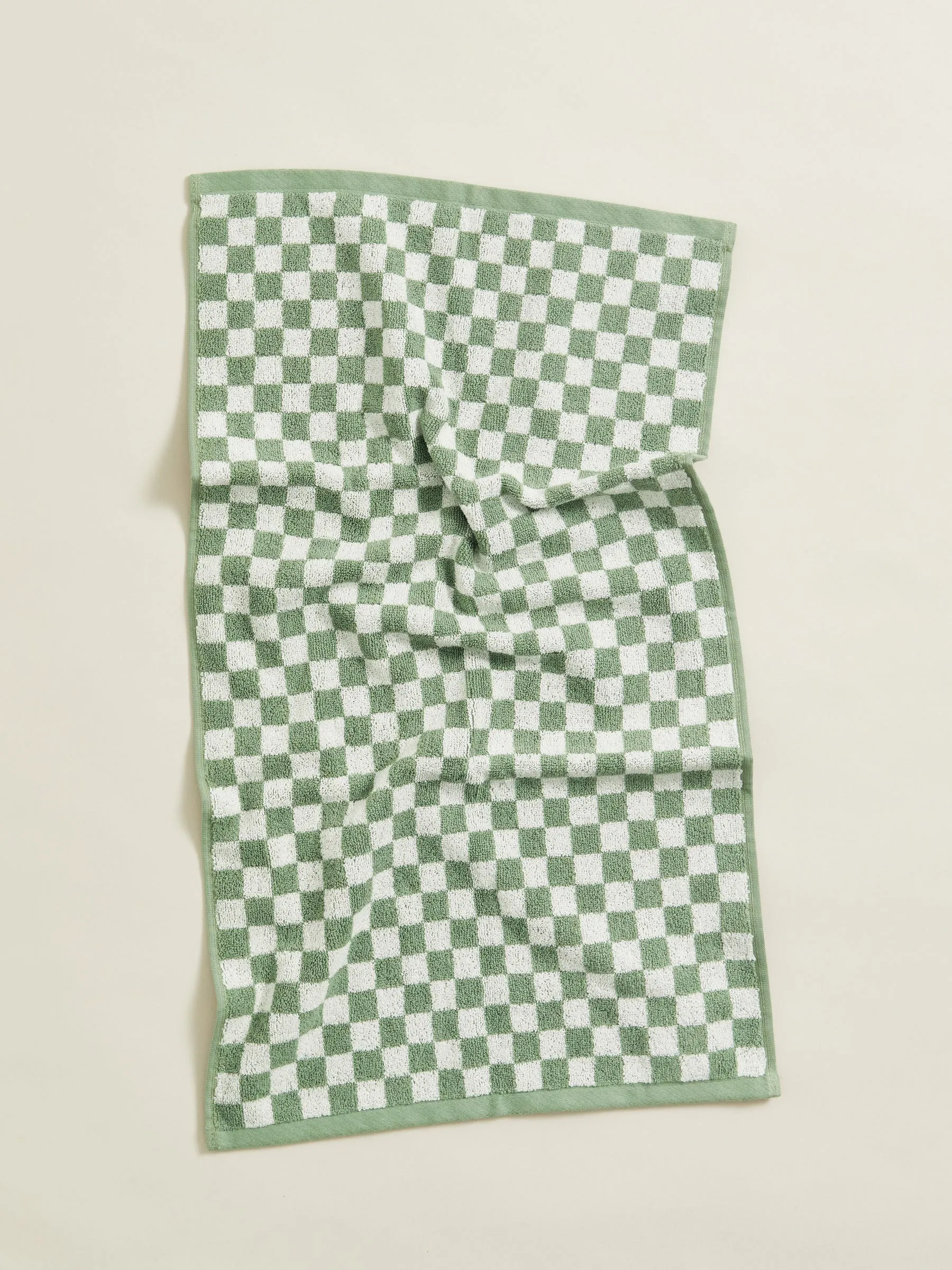 Josephine Hand Towel Sage/Chalk