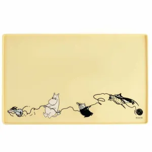 Moomin For Pets Place Mat Yellow 47 x 30 cm