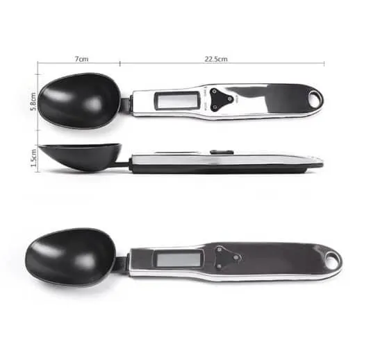 Portable LCD Digital Kitchen Measuring Spoon Scale