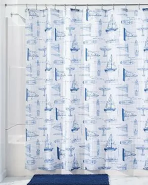 Sail Boat Shower Curtain