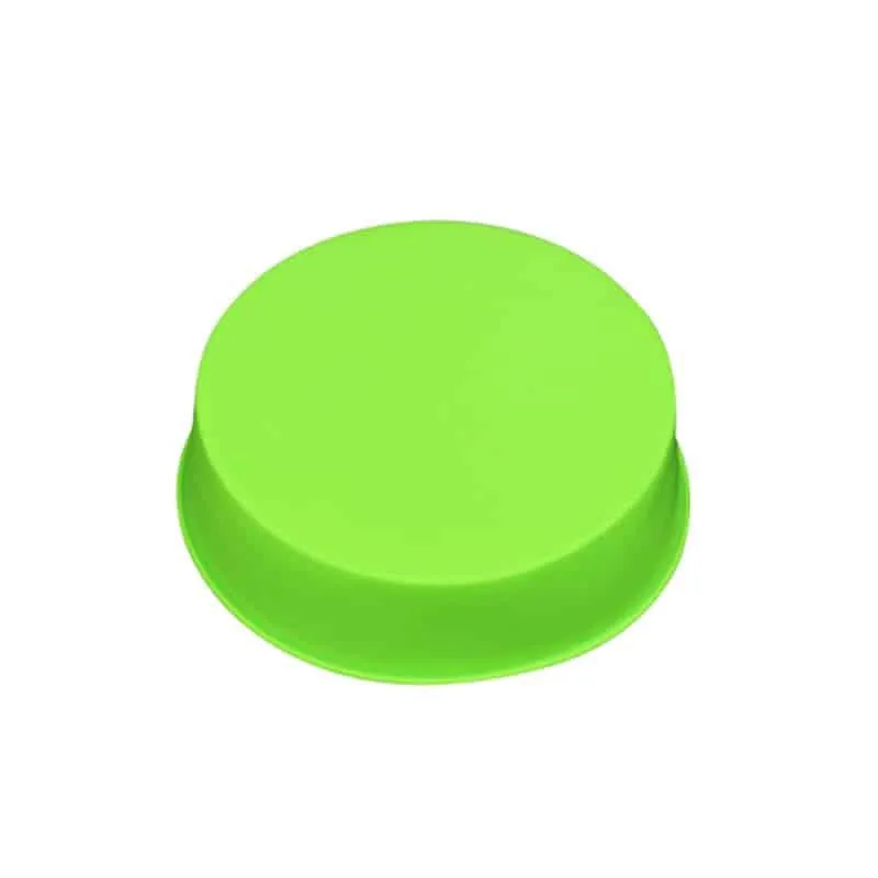 Set Kitchen Round Silicone Cake Molds