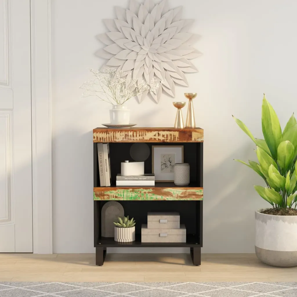 Side Cabinet 60x33x75 cm Solid Wood Reclaimed