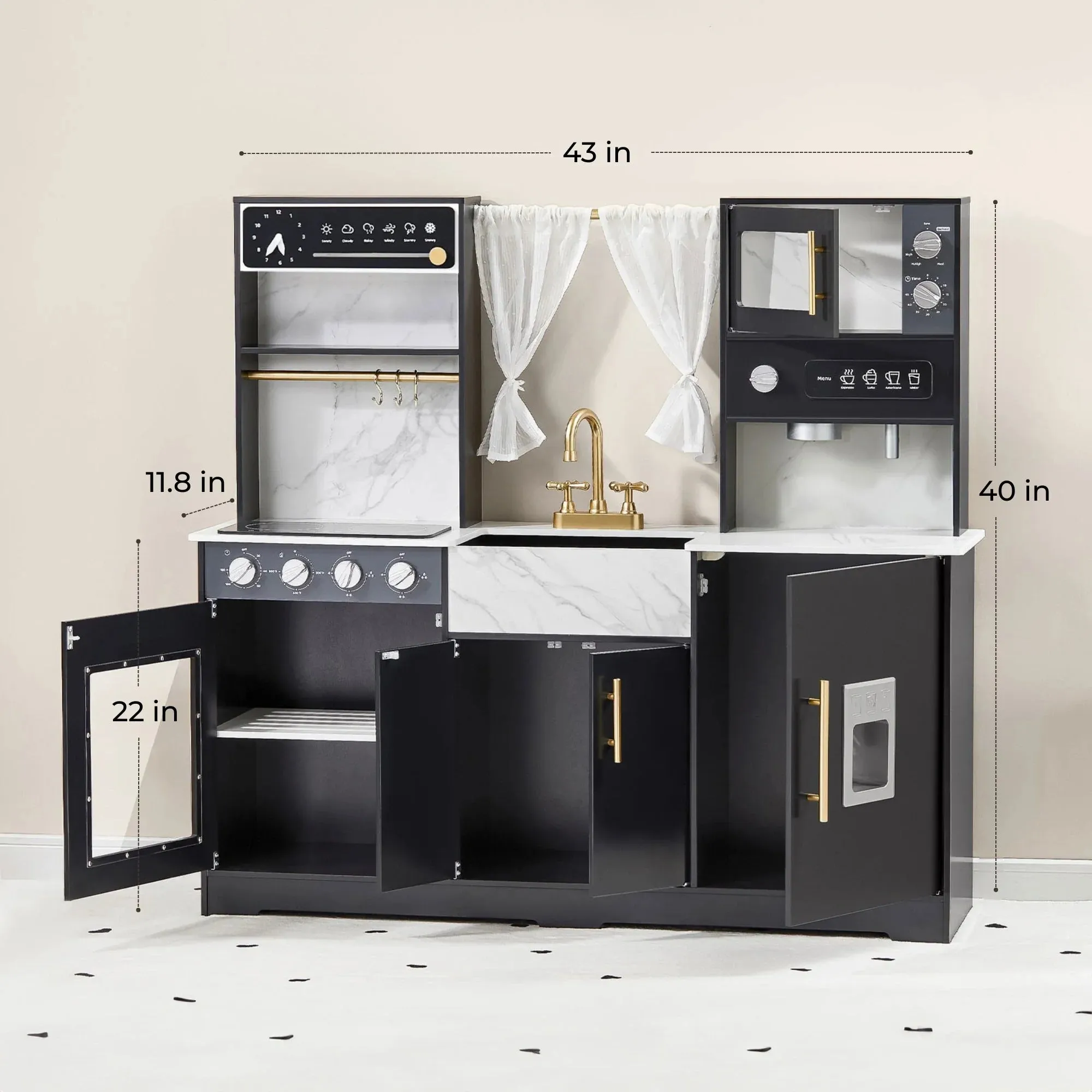 Tiny Land Iconic Kitchen - Black