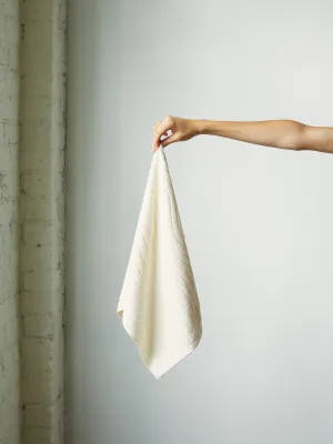 Virginia Hand Towel - Ivory